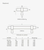 Sortella Cabinet Handle