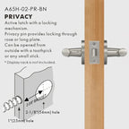 Sortella Door Lock Handle