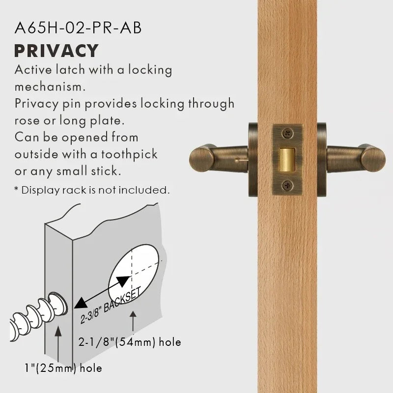 Sortella Door Lock Handle