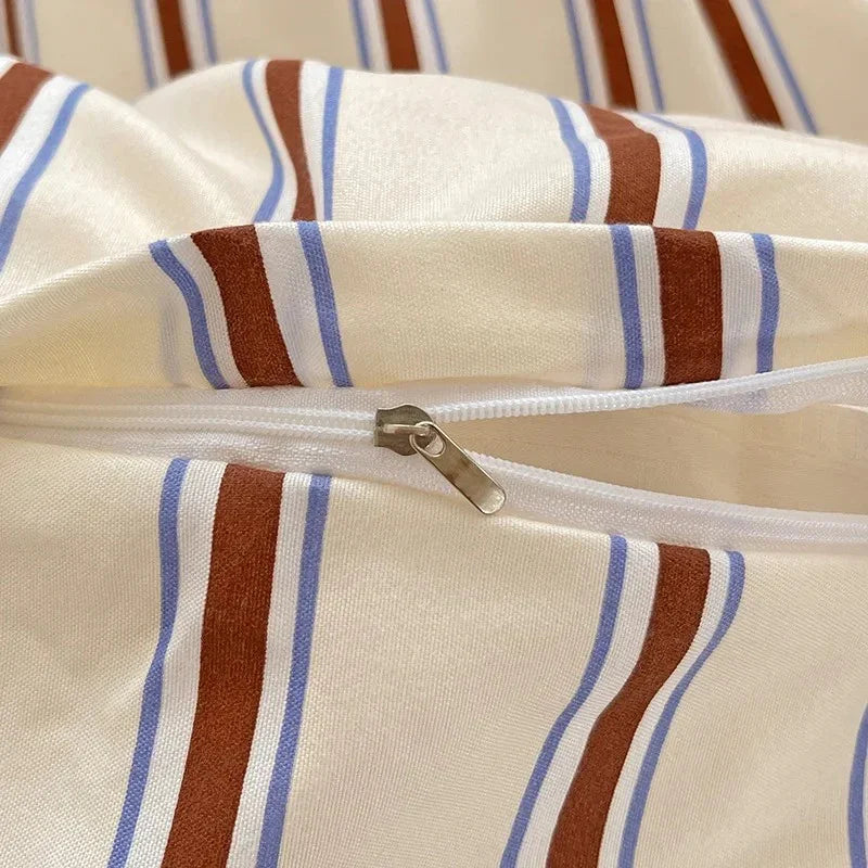 Sortella Striped Bedding Set