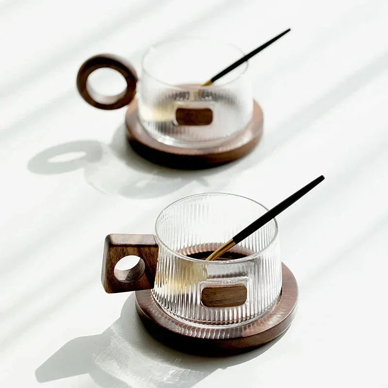 Sorveda Glass Coffee Mug Set