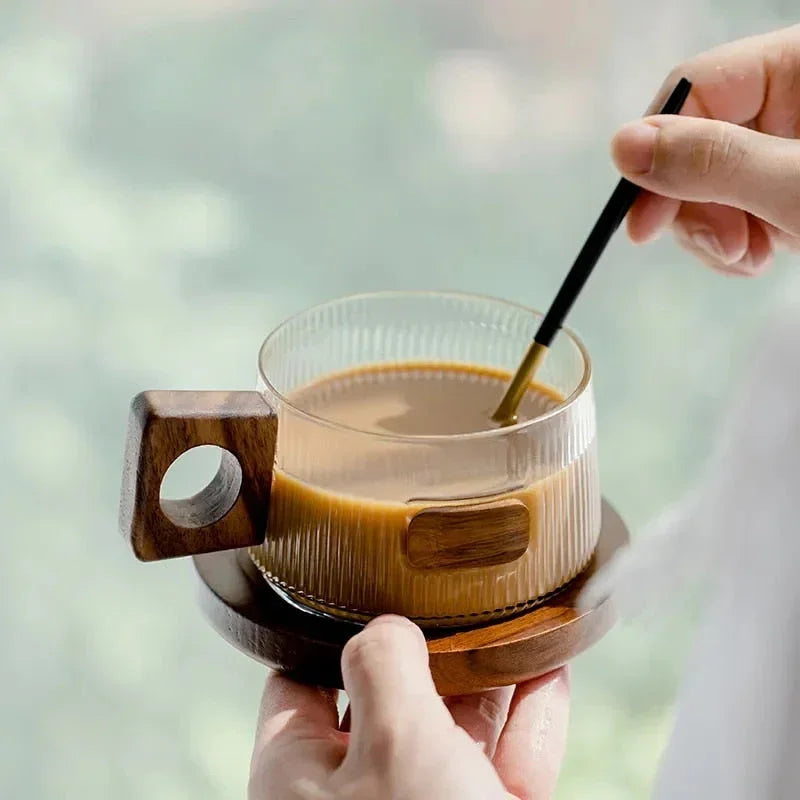 Sorveda Glass Coffee Mug Set