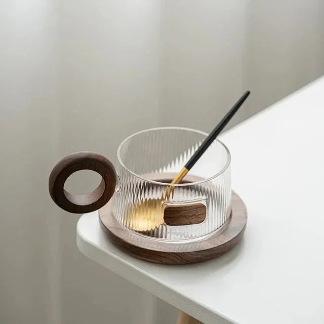 Sorveda Glass Coffee Mug Set
