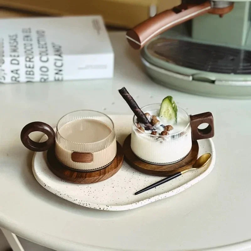 Sorveda Glass Coffee Mug Set