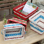 Sparkling Storage Basket with Carrying Handle | Kelmera