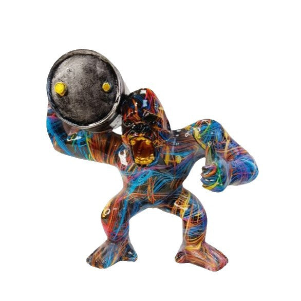 Sporty Decorative Figure of a Weightlifter | Kelmera