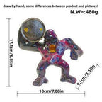 Sporty Decorative Figure of a Weightlifter | Kelmera
