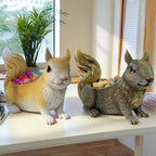 Squirrel-Shaped Planter | Kelmera