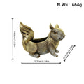 Squirrel-Shaped Planter | Kelmera