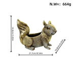 Squirrel-Shaped Planter | Kelmera