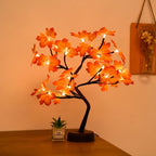 Star-Decorated LED Branch Table Lamp with Warm Micro Dimmable Lights | Kelmera