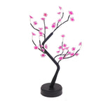 Star-Decorated LED Branch Table Lamp with Warm Micro Dimmable Lights | Kelmera