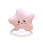 Star-Shaped Silicone Touch Night Light with Cloud Base | Kelmera