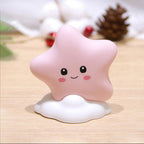 Star-Shaped Silicone Touch Night Light with Cloud Base | Kelmera