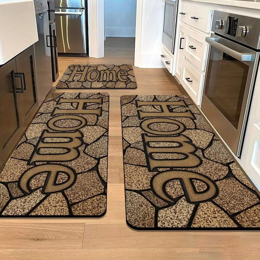 Stone-Inspired Decorative Area Mat | Kelmera