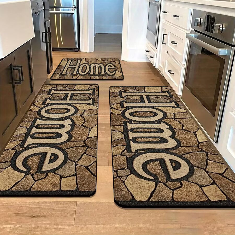 Stone-Inspired Decorative Area Mat | Kelmera