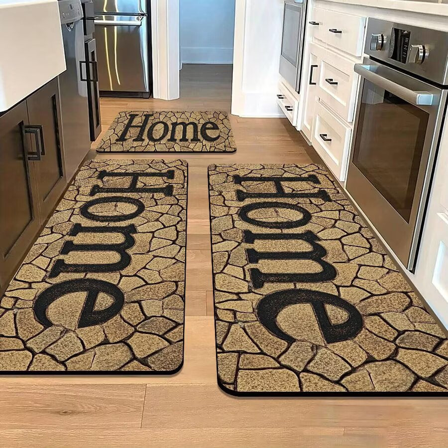 Stone-Inspired Decorative Area Mat | Kelmera