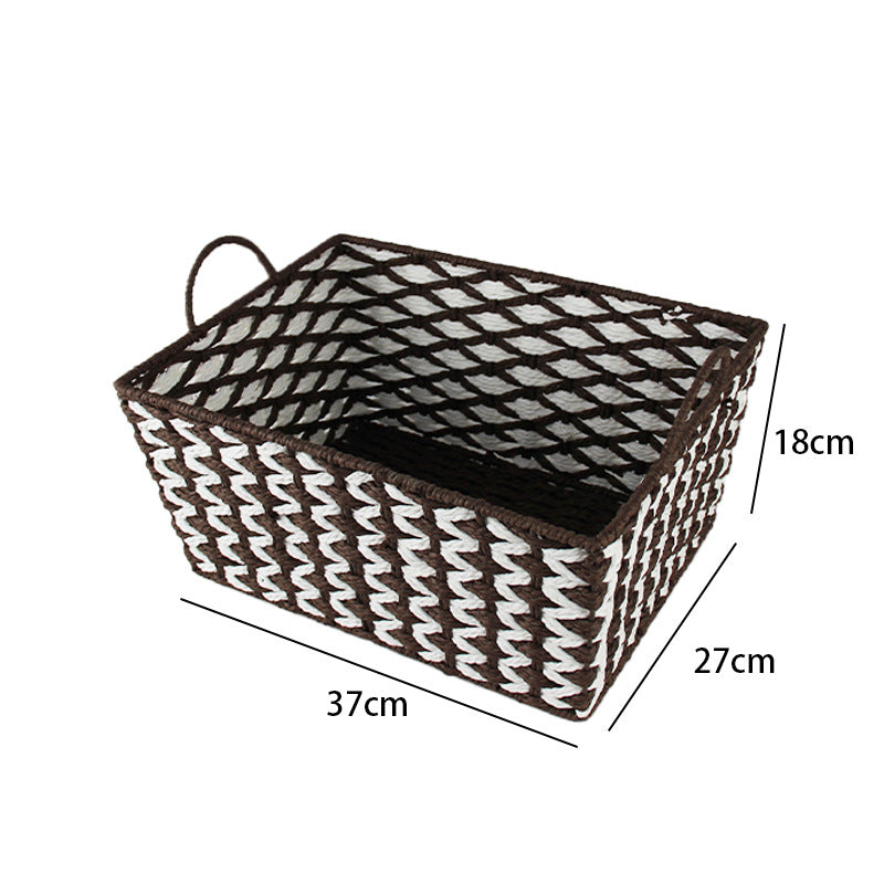 Storage Basket 14.57 × 10.63 × 7.09 Inch | Kelmera