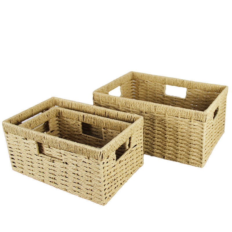 Storage Basket Beige Large Medium | Kelmera