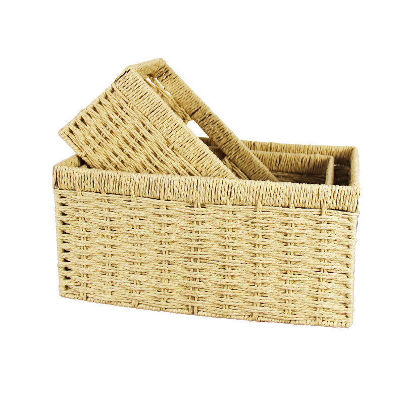 Storage Basket Beige Large Medium | Kelmera