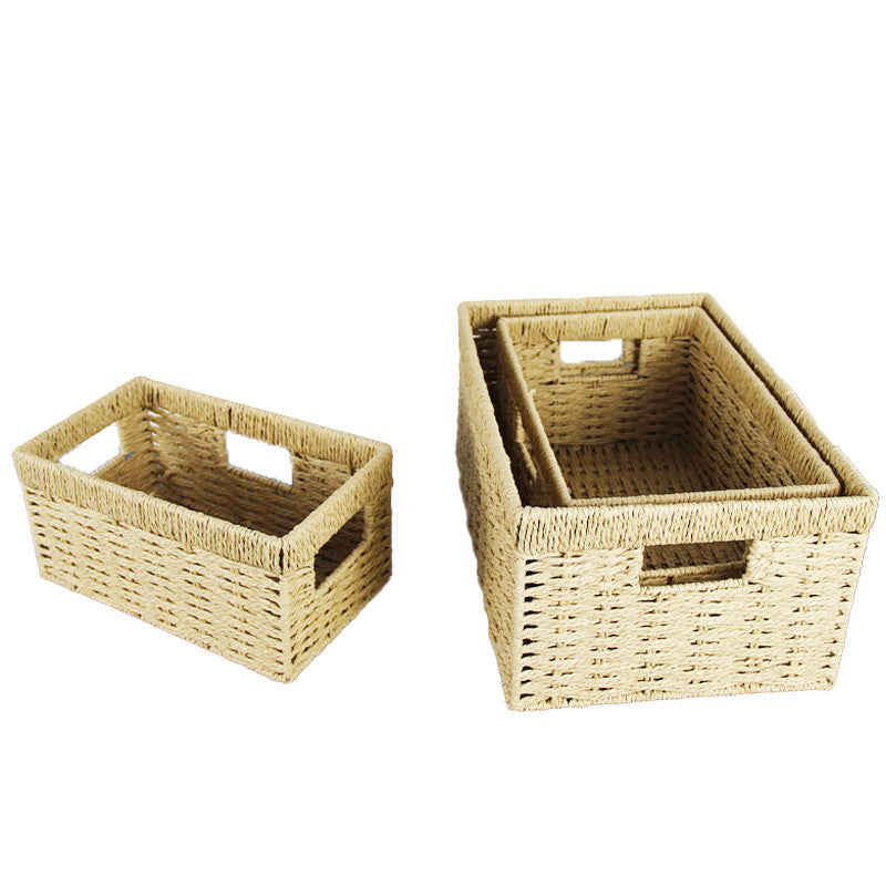 Storage Basket Beige Large Medium | Kelmera