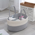 Storage Basket Beige White | Kelmera