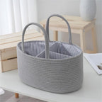 Storage Basket Beige White | Kelmera