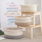 Storage Basket Brown 34 24 Gray | Kelmera