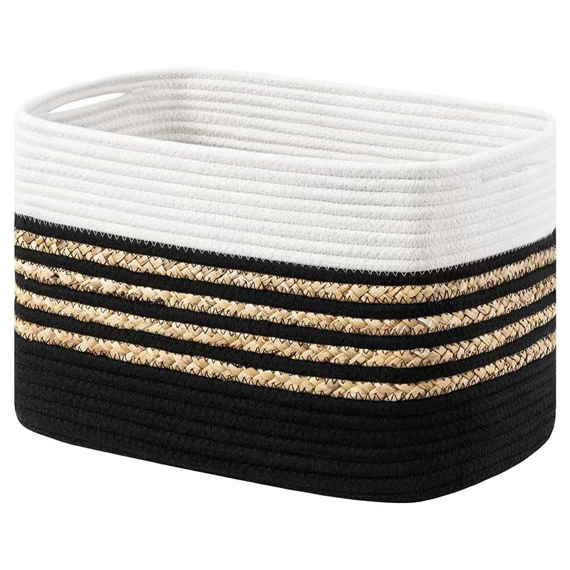Storage Basket Cotton Macrame Jute Fiber | Kelmera