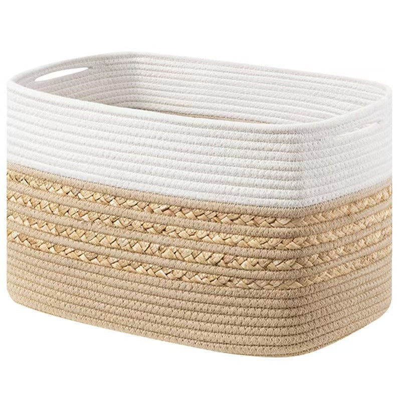 Storage Basket Cotton Macrame Jute Fiber | Kelmera
