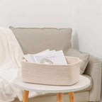 Storage Basket Cotton Textile Handwoven | Kelmera