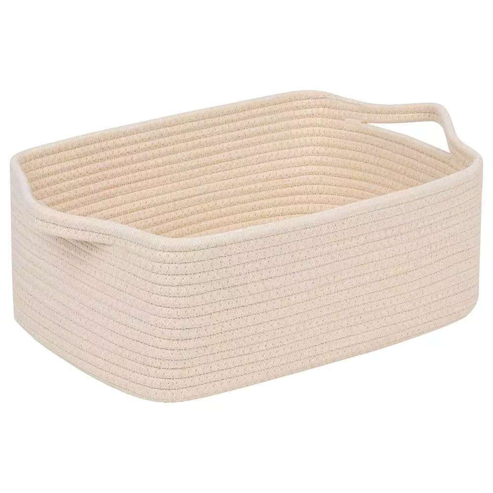 Storage Basket Cotton Textile Handwoven | Kelmera