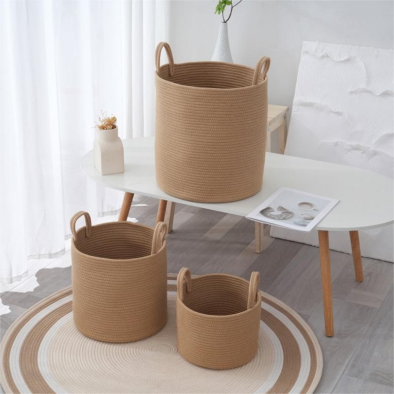 Storage Basket Cotton Textile | Kelmera