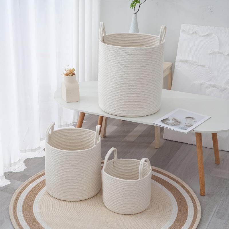 Storage Basket Cotton Textile | Kelmera