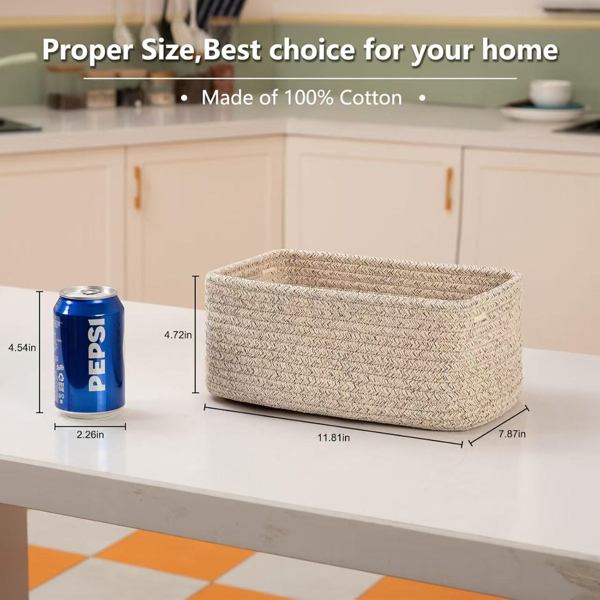 Storage Basket Gray | Kelmera