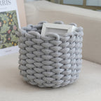 Storage Basket Gray Khaki | Kelmera