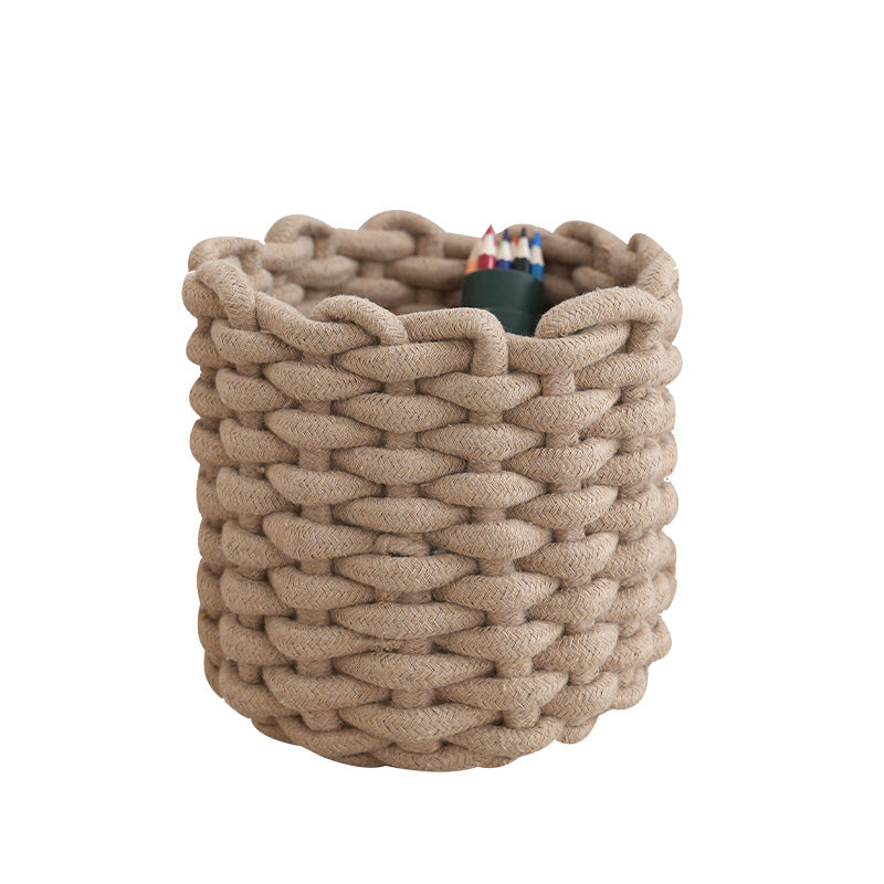 Storage Basket Gray Khaki | Kelmera