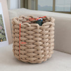 Storage Basket Gray Khaki | Kelmera