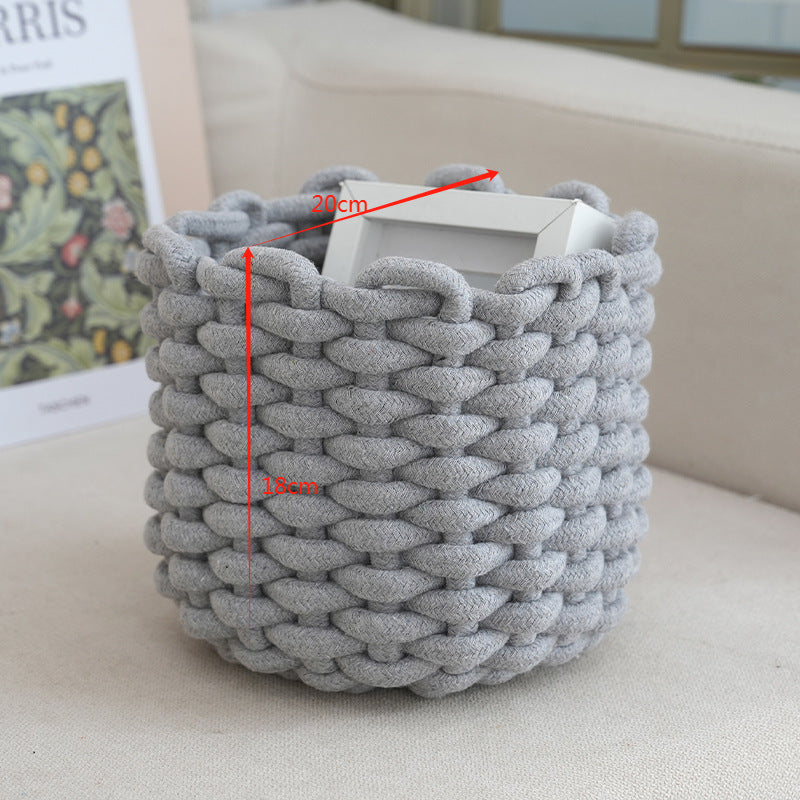 Storage Basket Gray Khaki | Kelmera