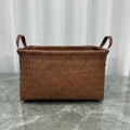 Storage Basket Gray Polka Dotted | Kelmera
