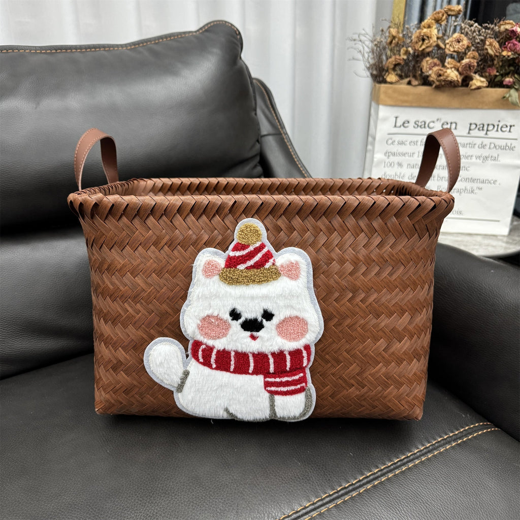 Storage Basket Green Red | Kelmera