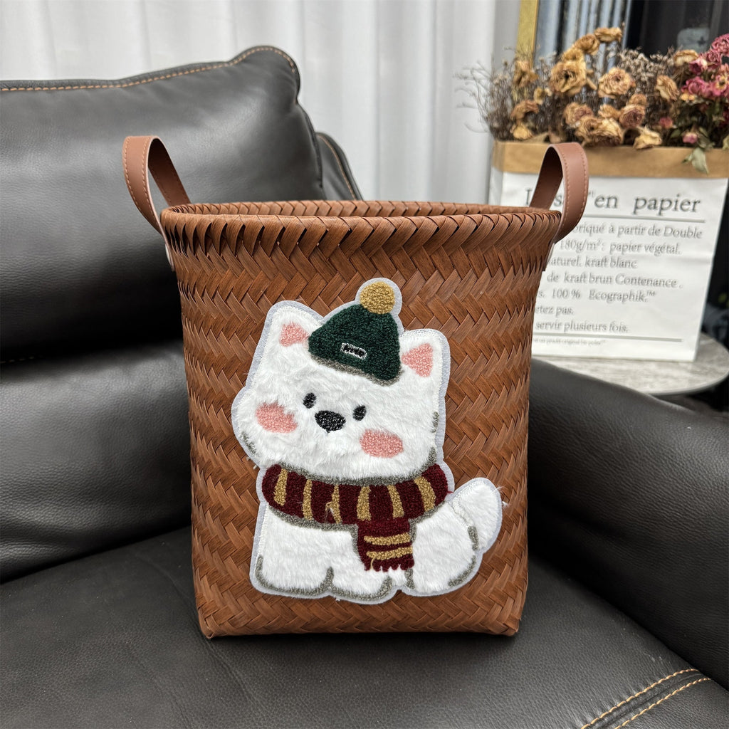 Storage Basket Green Red | Kelmera