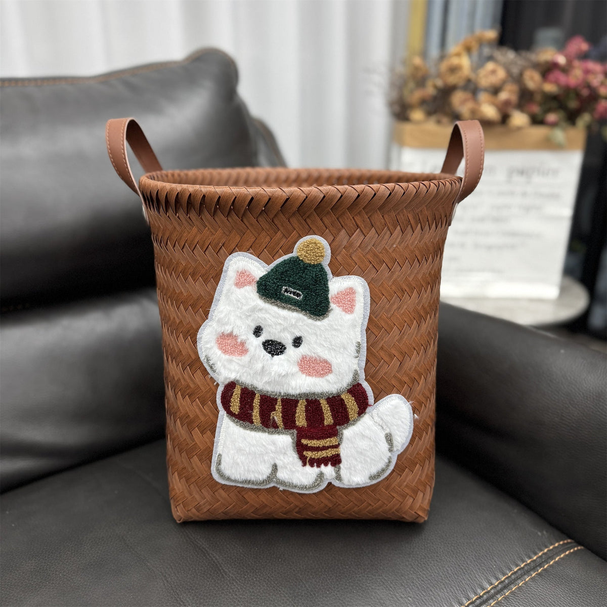 Storage Basket Green Red | Kelmera