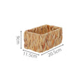Storage Basket Green Woven Natural Fiber Soft Textile | Kelmera