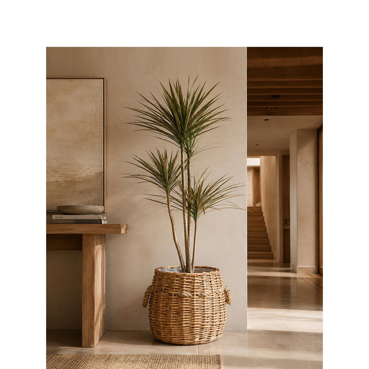 Storage Basket Handwoven Natural | Kelmera