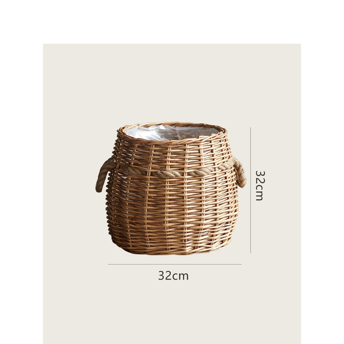 Storage Basket Handwoven Natural | Kelmera