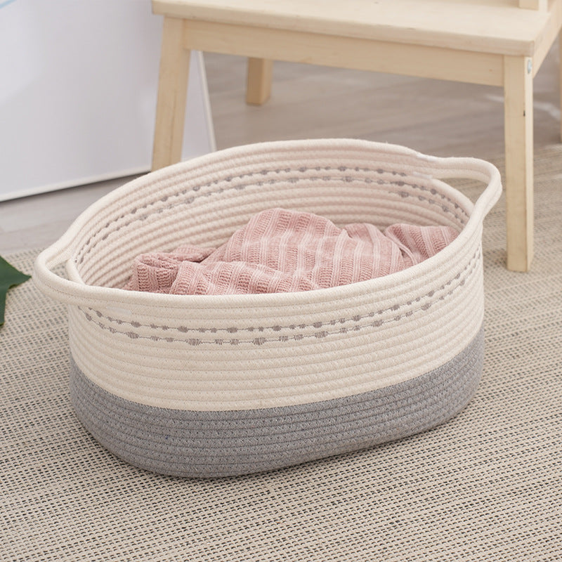 Storage Basket Jute Fiber Soft Textile | Kelmera