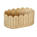 Storage Basket Khaki Green Beige | Kelmera
