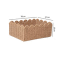 Storage Basket Khaki Green Beige | Kelmera