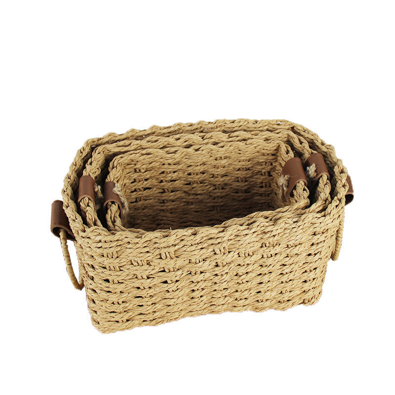 Storage Basket Light Color Large Medium | Kelmera